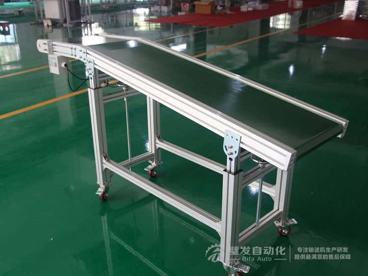 機(jī)械手配套標(biāo)準(zhǔn)高端帶平臺皮帶輸送機(jī) 電機(jī)高端升降腿